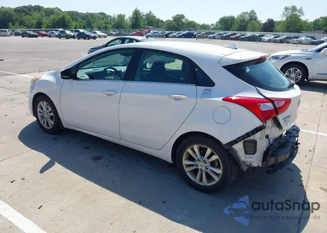 2013 Hyundai Elantra Gt из США, поврежденный, VIN KMHD35LE6DU040736